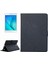 Galaxy Tab A 8.0 T350 Için Preslenmiş Çiçekler Pu Kılıf (Yurt Dışından) 1