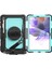 Samsung Galaxy Tab S7 Fe SM-T730 Silikon + Pc Kılıf Samsung Galaxy Tab S7 Fe 12.4 Inç 2021 SM-T730 / SM-T736B (Yurt Dışından) 1