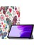 Samsung Galaxy Tab A7 Lite T225 Için Renkli Çizim Deri Kılıf (Yurt Dışından) 1