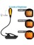 Şarj Edilebilir Amber Kitap Işığı - 7 LED ve 3 Parlaklık, Mavi Işık Engelleme LED Işık ile Yatakta Kitap Okuma Lambaları (Yurt Dışından) 2