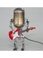 Retro Tarzı Vintage Mikrofon Robot Masa Lambası, Vintage Mikrofon Robot Dokunmatik Dimmer Lamba Masa Lambası Beyaz (Yurt Dışından) 4