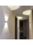 8 W LED Duvar Lambası Kapalı Açık Işık Modern Alüminyum Duvar Lambası Banyo Oturma Odası Yatak Odası Koridor Için Sıcak Işık (Yurt Dışından) 3