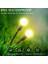 Güneş Enerjili Bahçe Işıkları, 6'lı Paket 8 LED Güneş Enerjili Işıklar Açık Hava Su Geçirmez, Bahçe Verandası Için Rüzgarla Sallanan Firefly Yol Işıkları (Yurt Dışından) 5