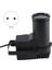 10W Rgbw 4'ü 1 Arada Dmx Tam Renkli LED Spot Sahne Işığı 6 Kanallı Atmosfer Işığı Ses Kontrolü ile Ab Fişi (Yurt Dışından) 4