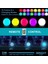 Uzaktan Kumandalı LED Kısılabilir Yüzen Havuz Işık Topu 16 Rgb Renk ve 4 Mod Şarj Edilebilir ve Su Geçirmez 25CM (Yurt Dışından) 2