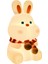 Sevimli Tavşan Çocuk Gece Lambası, Yumuşak Silikon ile 7 Renk Değiştirme Dokunun Kontrol Kawaii Lamba, Oda Dekoru, USB Şarj Edilebilir (Yurt Dışından) 1