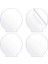 4 Adet Şeffaf Akrilik Levha Yuvarlak Panel Kalın (4mm) LED Işık Tabanı, Tabela, Dıy Ekran Projeleri Için Plastik Akrilik Panel (Yurt Dışından) 1