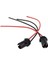 2 Adet T10 W5W 168 194 Araba Farı Ampulü Soket Soket Cam Soket Park Lambası Soketli Konnektör Siyah (Yurt Dışından) 1