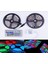 10 Metre LED Şerit Işık 3528 Rgb Su Geçirmez Uzaktan Kumanda 44 Tuş Plaka Rengi Rastgele (Yurt Dışından) 5