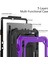 Silicone + Pc Case For Samsung Galaxy Tab S8 11 Inch SM-X700 (Purple+Black) (Yurt Dışından) 2
