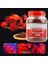 Kırmızı Stil 500G 500G Kan Parrot Balığı Yemi Suyun Üzerinde Yüzen Canlı Kırmızı Renk Geliştiren Hızlı Renklendirici Snapper Balık Yemi Tropikal (Yurt Dışından) 2