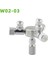 W02-03 Stili Wyın Paslanmaz Çelik Akvaryum Multi Yollu Co2 Distribütörü Bölücü Iğne Valf, Kontrol Valfi Balon Sayacı Için Solenoid Regülatör (Yurt Dışından) 1