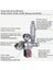 R101 Stili G5-8 Abd Domuzu Wyın Akvaryum Co2 Regülatörü, Balon Sayacı Ince Ayar Valfi ile 360° Dönebilen Co2 Elektromanyetik Basınç Azaltma Ekipmanı (Yurt Dışından) 5