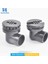 25 mm B Tipi Mavi Stil Nuonuowell Akvaryum Dirsek Düz Boru Bağlantı Parçası Od mm Boru Için 90 Derece Tesisat Çıkışı Balık Tankı Havuz Drenaj Bağlantısı (Yurt Dışından) 2
