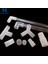 3D T Bağlayıcı Stili Nuonuo Pipe Bağlayıcı Plastik Şeffaf Boru Ek Parçaları Damlalık Kutusu Aksesuarları Tee Dirsek Bağlayıcı Paketi (Yurt Dışından) 2