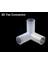 3D T Bağlayıcı Stili Nuonuo Pipe Bağlayıcı Plastik Şeffaf Boru Ek Parçaları Damlalık Kutusu Aksesuarları Tee Dirsek Bağlayıcı Paketi (Yurt Dışından) 4