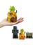 Lacivert Tarzı Akvaryum Aksesuarı Ananas Ev Sünger-Bob Kare Pantolon Akvaryum Süsleri Karides Yuvası Balık Tankları Dekorasyonu (Yurt Dışından) 5