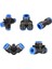 Mavi Stil 2 Adet 2 Adet Balık Tankı Akvaryum Co2 Tüp Bağlantı Elemanı Yüksek Basınçlı Hızlı Bağlantı Vana Boru Bağlantısı Co2 Diy Sistemi Için (Yurt Dışından) 4