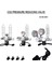 R101 Stili CGA320 Ab Domuzu Wyın Akvaryum Co2 Regülatörü, Balon Sayacı Ince Ayar Valfi ile 360° Dönebilen Co2 Elektromanyetik Basınç Azaltma Ekipmanı (Yurt Dışından) 3