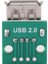 10 Adet 2.54MM Usb'den Dıp USB Tip A Adaptör Kartı, 4-Pin Pin Kartı (Yurt Dışından) 4