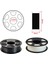 3D Yazıcı Filament Pla +, 3D Baskı 1.75MM Pla Plus, Beyaz (Yurt Dışından) 2