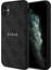 iPhone 11 Kılıf Guess Orjinal Lisanslı 4g Magsafe Uyumlu Desen Yazı Logolu Kapak Siyah 1