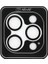Apple iPhone 15 Pro Guess Lisanslı Metal Kamera Lens Koruyucu Gümüş 2