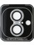 Apple iPhone 16 Guess Lisanslı Rhinestone Taşlı Kamera Lens Koruyucu Gümüş 2