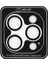 Apple iPhone 16 Pro Uyumlu Guess Lisanslı Metal Kamera Lens Koruyucu Gümüş 2