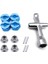 Metal 12MM Tekerlek Altıgen Adaptörü 7mm Kalınlık M4 Flanşlı Kilit Somunu Çapraz Anahtarı Traxxas 1/10 Stampede Slash 4x4 Rc Araba Için, 2 (Yurt Dışından) 1