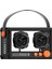 Yeni Karaoke 10W Şeffaf Mecha Punk Tarzı Mikrofon Bluetooth Hoparlör (Yurt Dışından) 1