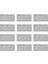 12 Sayfalık Soy ve Yapıştır Backsplash Fayans, Mutfak Için 12X6 Inç Gri (Yurt Dışından) 1