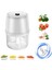 USB Elektrikli Sarımsak Doğrayıcı 250ML Kablosuz Gıda Doğrayıcı Beyaz (Yurt Dışından) 5