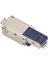Cat8 RJ45 Konnektör Fişi, Sıkma Aleti Olmadan Cat8 40GBPS 50U Çinko Alaşımlı Korumalı Ağ Kablosu RJ45 Fiş (Mavi) (Yurt Dışından) 3