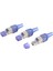 Cat8 RJ45 Konnektör Fişi, Sıkma Aleti Olmadan Cat8 40GBPS 50U Çinko Alaşımlı Korumalı Ağ Kablosu RJ45 Fiş (Mavi) (Yurt Dışından) 4