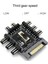 5 Adet 12V Sata 1 Ila 8 3pin Fan Hızı Kontrol Cihazı Sata 1 Ila 8 Yollu Soğutma Fanı Splitter Hub Soğutucu Soğutma Fanı Hub Madenci Için (Yurt Dışından) 4