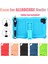 Alldosquare Smile 1 Için Silikon Kılıf 8 Inç Tablet Kılıfı Koruyucu Kılıf Tablet Standı Alldosquare Smile1 Için Kalem ile (D) (Yurt Dışından) 2