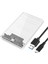 Usb3.0/tip-C HDD Muhafaza 2,5 Inç Sabit Disk Kutusu SSD Sata3 - USB 3.0 Şeffaf HDD Kutusu USB C HDD Kutusu 5 Gbps (Yurt Dışından) 1