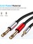 Ses Kablosu 3.5mm - Çift 6.35MM Aux Kablosu Mono 6.5 - 3.5 Erkek Mikser Amplifikatör Hoparlör 3.5mm Jack Splitter Kablosu (Yurt Dışından) 2