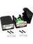Db9 Lehimsiz Konnektör RS232 D-Sub Seri 9-Pin Port Terminali Erkek Dişi Adaptör Kılıflı (1 Adet-Erkek+1 Adet-Dişi) (Yurt Dışından) 1