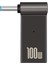 USB Tip C Dişi 4.5x3.0mm Jack Tak Dizüstü Bilgisayar Şarj Adaptörü 100 W Pd Güç Şarj Bağlayıcı Ucu (Yurt Dışından) 2