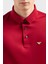 Pamuk Karışımlı Logolu Düğmeli Polo Yaka T Shirt Erkek Polo Yaka T Shirt EM001704 AF10017 M5037 4