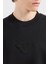 Pamuklu Regular Fit Bisiklet Yaka Logolu Sweat Erkek Sweat EM001494 AF10013 UC001 4