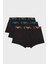 Monogram Logolu Streç Pamuklu 3 Pack Boxer Erkek Boxer EM000259 AF10778 MC061 1