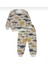Erkek Çocuk Pamuklu Dinazor Baskılı Şardonlu Pijama Takımı 3