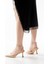Ceylinmoda ST-004 Nut Rugan Günlük 7 cm Topuklu Bayan Ayakkabı 3