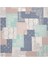 Pudra Patchwork Desen Twill Ipek Eşarp 1