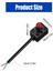 5 Adet Dc 0/1-10V Topuzu LED Dimmer, Alçak Gerilim Pasif Dimmer Pwm Karartma Için 0-10V Veya 1-10V Kısılabilir LED Sürücü (Yurt Dışından) 3