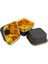 Muffin Kek Kapsülü Kare Siyah-Altın 25LI x 60 Paket (Koli) - K37 2