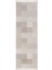 Ares 8806 Bej Halı Salon Halısı Patchwork Halı Koridor Halısı Kesme Halı Yolluk Oturma Odası Halısı 1